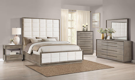 Coaster Durango 5-piece Eastern King Bedroom Set Washed Oak