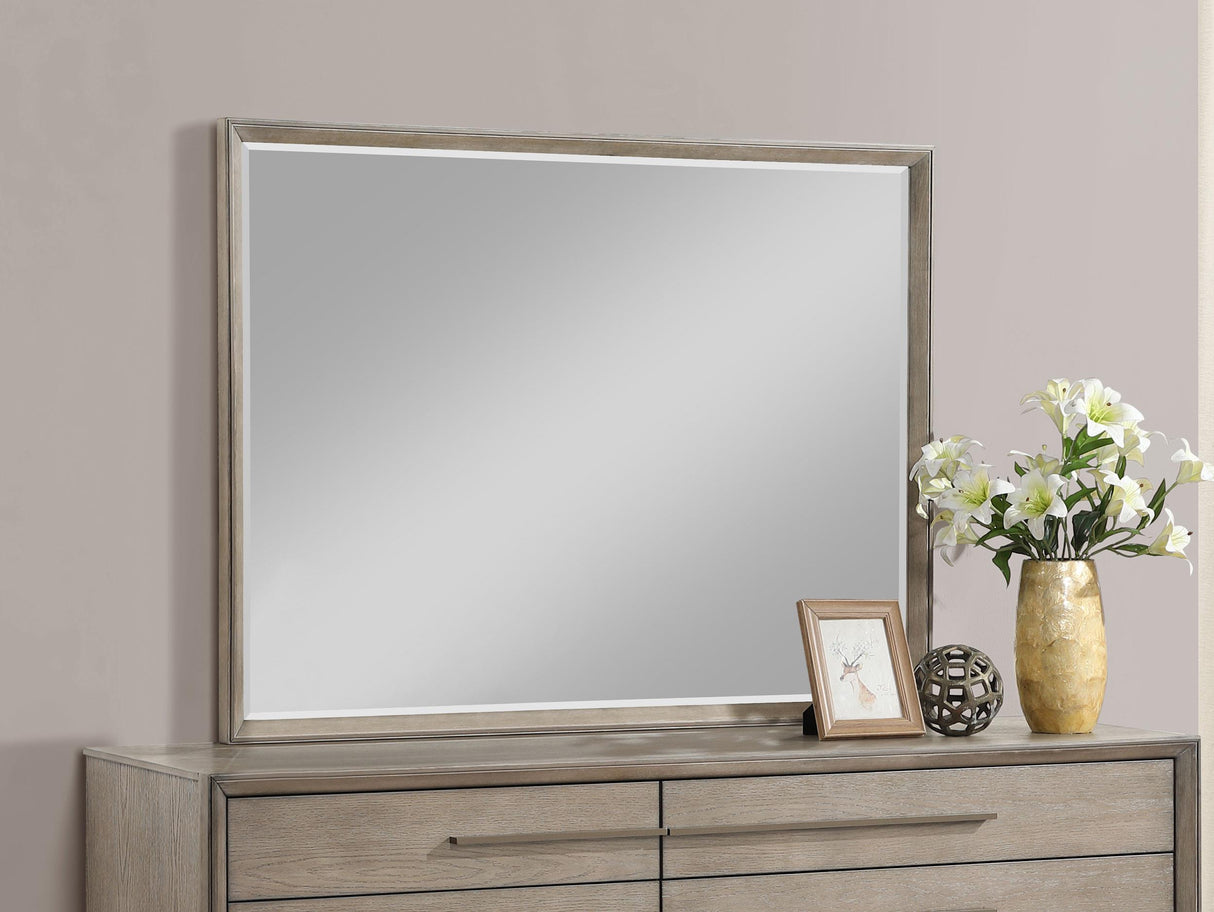 Coaster Durango Dresser Mirror Washed Oak