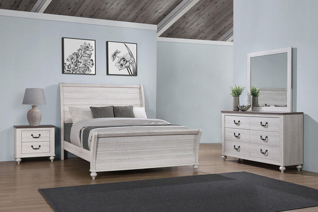 Coaster Stillwood 4-piece Eastern King Bedroom Set Vintage Linen