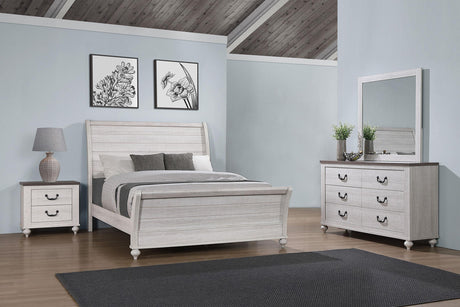 Coaster Stillwood 4-piece California King Bedroom Set Vintage Linen