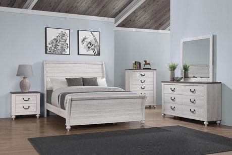Coaster Stillwood 5-piece California King Bedroom Set Vintage Linen