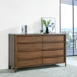 Coaster Maderia 8-drawer Dresser Cabinet Walnut