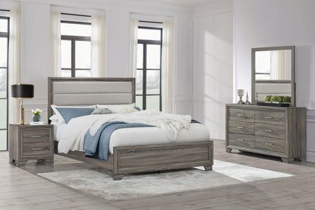 Coaster Wright 4-piece Queen Bedroom Set Brown Oak