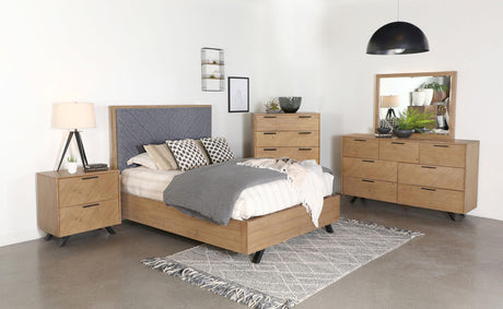 Coaster Taylor 5-piece Queen Bedroom Set Light Honey Brown