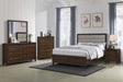 Coaster Welsley 5-piece Eastern King Bedroom Set Walnut