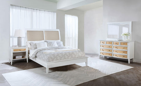 Coaster Bexhill 4-piece Eastern King Bedroom Set White