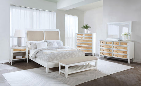 Coaster Bexhill 5-piece Eastern King Bedroom Set White
