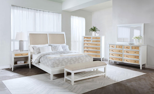 Coaster Bexhill 5-piece Eastern King Bedroom Set White