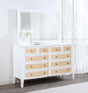 Coaster Bexhill 10-drawer Dresser and Mirror White