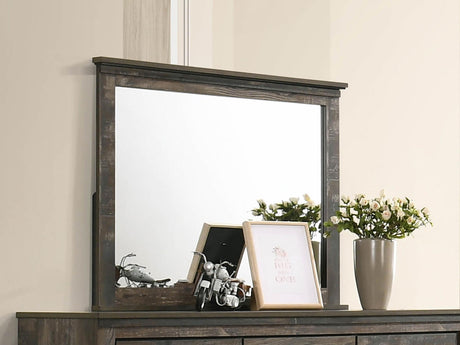 Coaster Ridgedale Dresser Mirror Weathered Brown