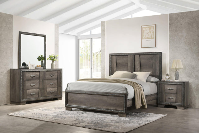 Coaster Janine 4-piece Eastern King Bedroom Set Grey
