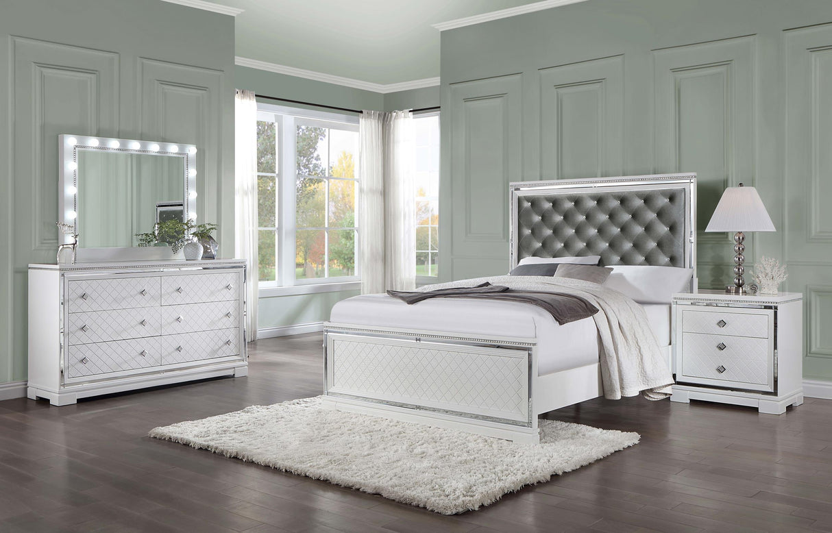 Coaster Eleanor 4-piece Queen Bedroom Set White
