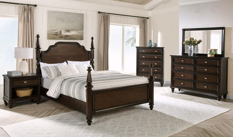 Coaster Andover 5-piece California King Bedroom Set Dark Oak