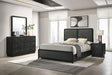 Coaster Cavelle 4-piece Queen Bedroom Set Black