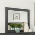 Coaster Lorenzo Dresser Mirror Dark Grey