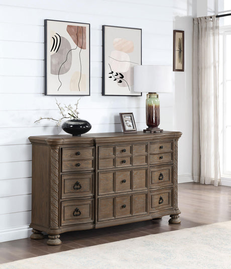 Coaster Emmett 9-drawer Dresser Walnut