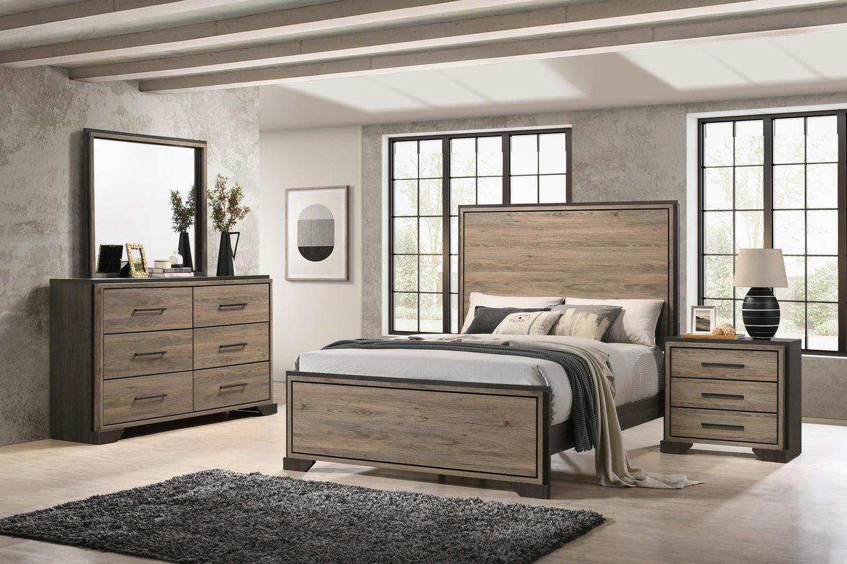 Coaster Baker 4-piece California King Bedroom Set Light Taupe
