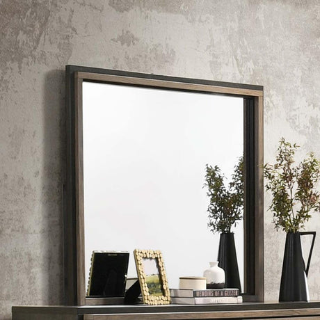 Coaster Baker Dresser Mirror Light Taupe
