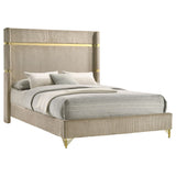 Lucia Bedroom Set Beige and White