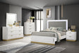 Coaster Caraway 5-piece Eastern King Bedroom Set White