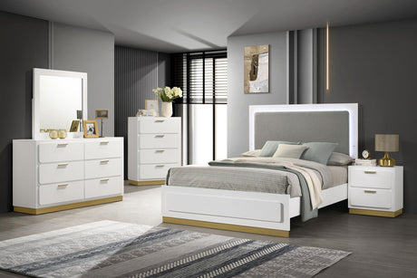 Coaster Caraway 5-piece Queen Bedroom Set White