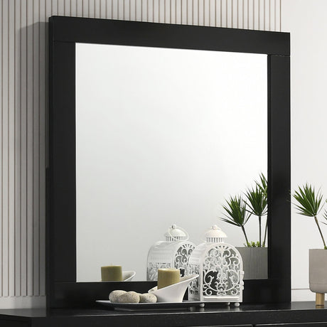 Coaster Caraway Dresser Mirror Black