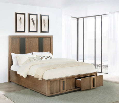 Coaster Terrace 2-drawer California King Storage Bed Ash Brown
