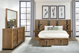 Coaster Terrace 5-piece Queen Panel Bedroom Set Ash Brown