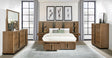 Coaster Terrace 6-piece Queen Panel Bedroom Set Ash Brown