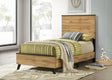 Coaster Kaywood 52-inch Twin Panel Bed Natural Pine
