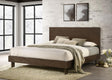 Coaster Glenwood 48-inch Eastern King Platform Panel Bed Warm Brown
