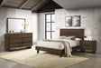 Coaster Glenwood 4-piece Queen Bedroom Set Warm Brown