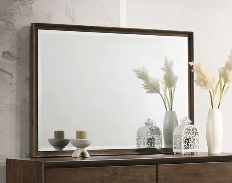 Coaster Glenwood Dresser Mirror Warm Brown