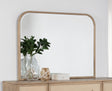Coaster Kailani Dresser Mirror Beige Oak