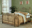 Coaster Sydney Eastern King Headboard and Footboard Brushed Gold