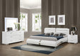 Coaster Jeremaine 4-piece Eastern King Bedroom Set White