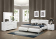 Coaster Jeremaine 4-piece Eastern King Bedroom Set White