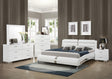 Coaster Jeremaine 5-piece Eastern King Bedroom Set White