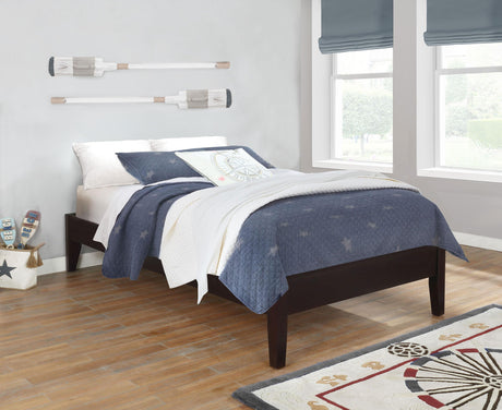 Coaster Hounslow Twin Universal Platform Bed Cappuccino