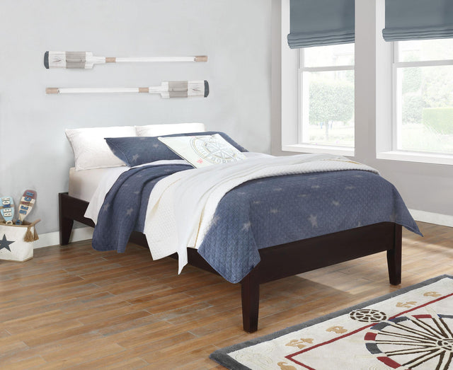 Coaster Hounslow Twin Universal Platform Bed Cappuccino