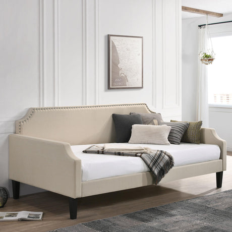 Coaster Livia Upholstered Twin Daybed Taupe