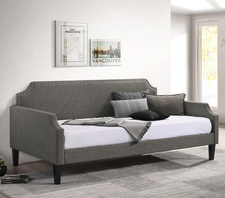 Coaster Livia Upholstered Twin Daybed Grey