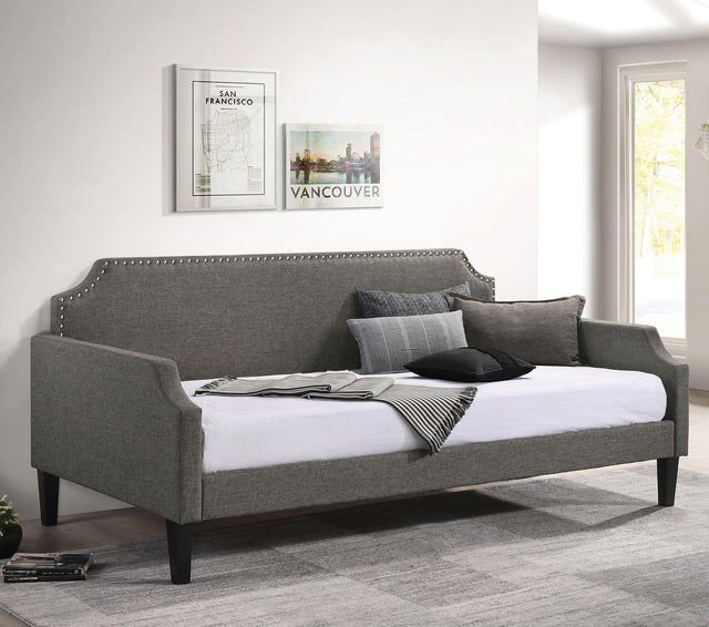 Coaster Livia Upholstered Twin Daybed Grey