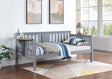 Coaster Bethany Wood Twin Daybed with Drop-down Tables Grey