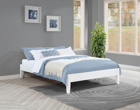 Coaster Hounslow Full Universal Platform Bed White