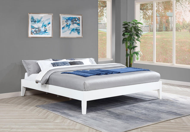 Coaster Hounslow Eastern King Universal Platform Bed White