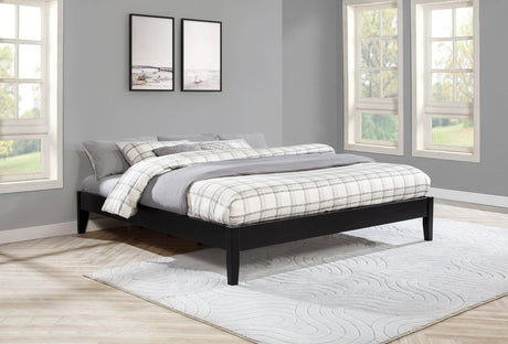 Coaster Hounslow California King Universal Platform Bed Black