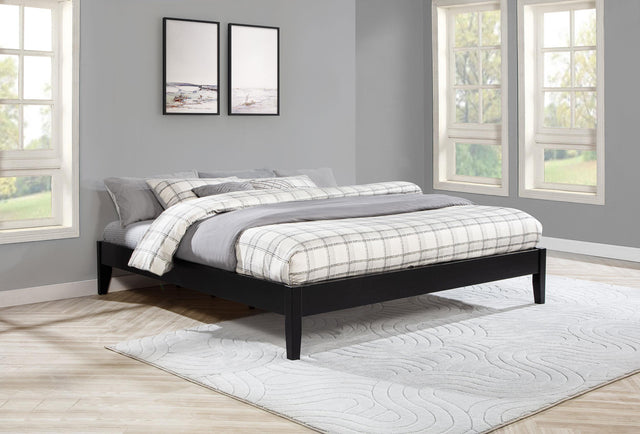 Coaster Hounslow California King Universal Platform Bed Black