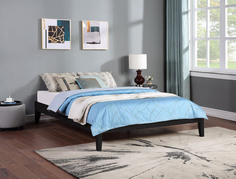 Coaster Hounslow Queen Universal Platform Bed Black
