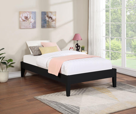 Coaster Hounslow Twin Universal Platform Bed Black